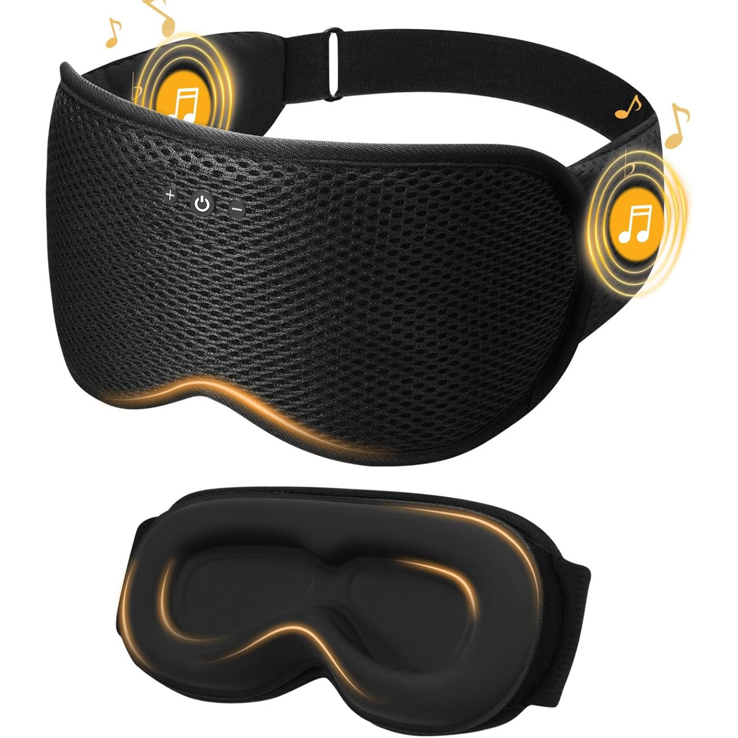 Masque de Sommeil Bluetooth 3D - Confort et Relaxation